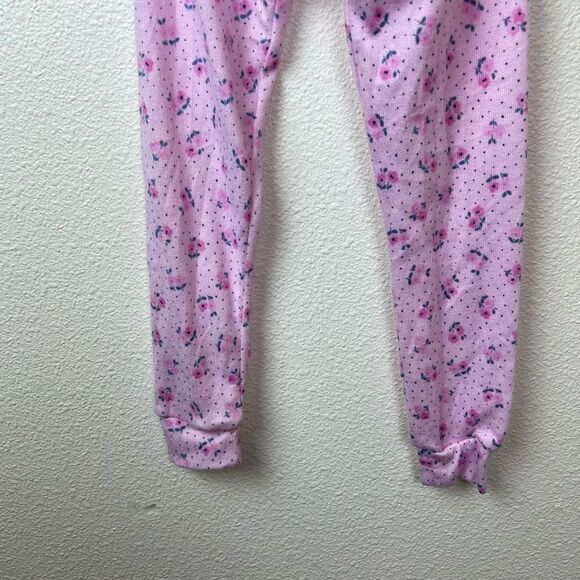 Laura Ashley Toddler Pink/Gray Ditsy Floral Sleep Set size 4 t - Picture 6 of 6